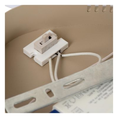 Lucide SAMLING - Flush ceiling light - LED Dim. - CCT - 1x72W 2700K/4000K - Taupe